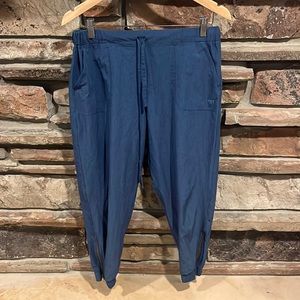 Albion Jetsetters Blue Nylon Jogger Pants
